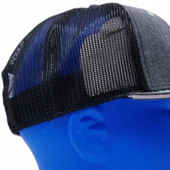 Rythm Full Spectrum 6-Panel Mesh Snapback Trucker Cap Hat Black Green One Size - Picture 7 of 10